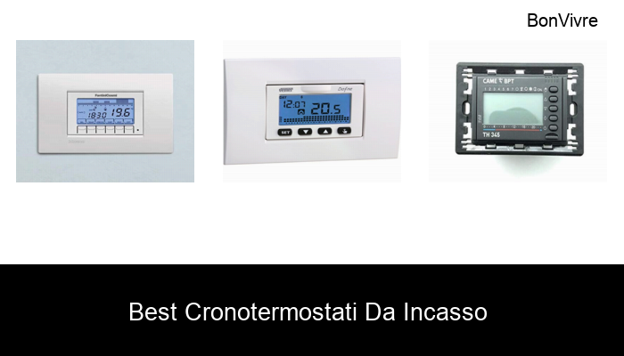 40 La migliore cronotermostati da incasso del 2022 – Non acquistare una cronotermostati da incasso finché non leggi QUESTO! 40 La migliore cronotermostati da incasso del 2022 – Non acquistare una cronotermostati da incasso finché non leggi QUESTO!