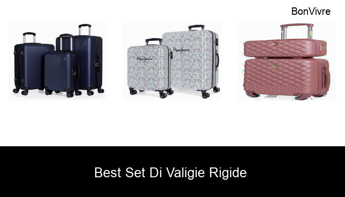40 La migliore set di valigie rigide del 2022 - Non acquistare una set di  valigie rigide finché non leggi QUESTO!