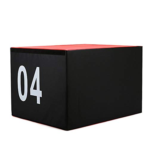 76 cm Ideale per Allenamento Incrociato Plyo Box in Legno Antiscivolo 3 in 1 51 cm FunctionalFitness Plyometrico 61 cm 