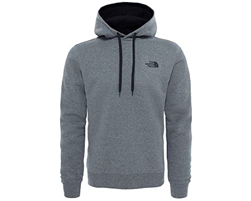 The North Face Felpa Seasonal Drew Peak, Uomo, TNF Medium Grey Heather/TNF Black, S
