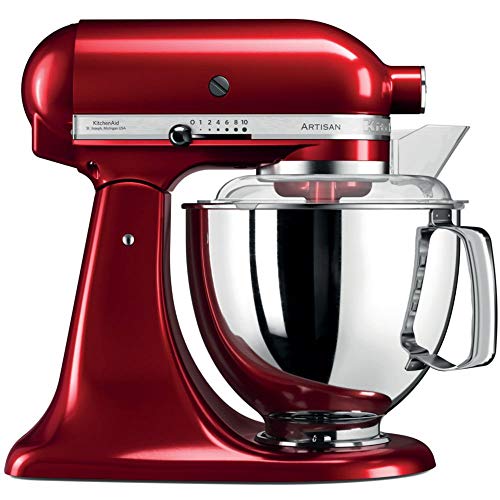 KitchenAid 5KSM175PSECA - Robot da cucina con corpo motore mobile Artisan da 4,8 L