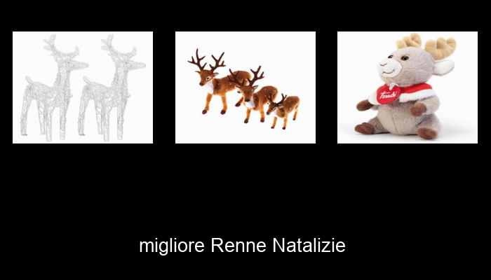 Le Migliori 10 renne natalizie del 2024 – La Nostra Raccomandazione