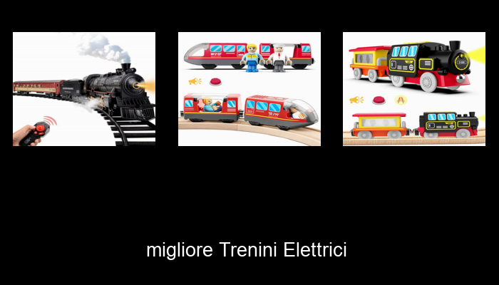 Le Migliori 10 trenini elettrici del 2024 – La Nostra Raccomandazione Le Migliori 10 trenini elettrici del 2024 – La Nostra Raccomandazione