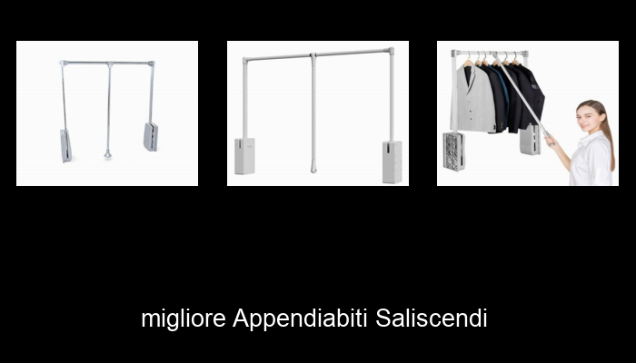 Le Migliori 10 appendiabiti saliscendi del 2024 – La Nostra Raccomandazione