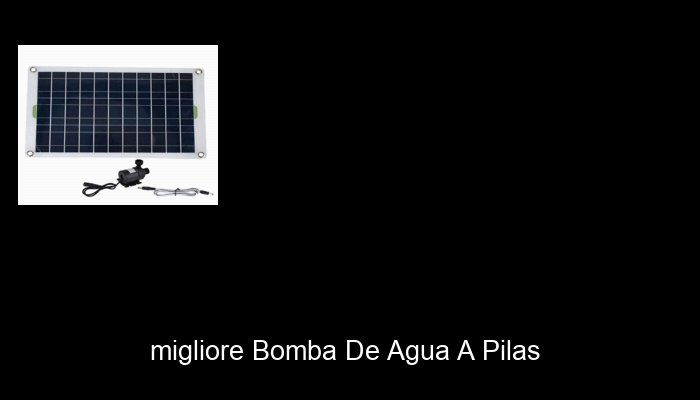 Le Migliori 10 bomba de agua a pilas del 2024 – La Nostra Raccomandazione Le Migliori 10 bomba de agua a pilas del 2024 – La Nostra Raccomandazione