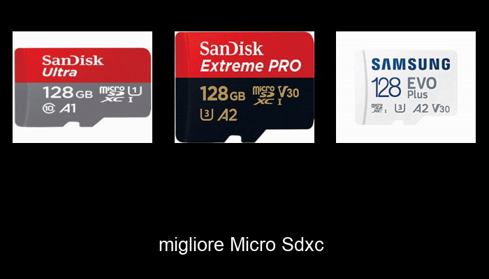 Le Migliori 10 micro sdxc del 2024 – La Nostra Raccomandazione Le Migliori 10 micro sdxc del 2024 – La Nostra Raccomandazione