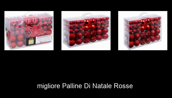 Le Migliori 10 palline di natale rosse del 2024 – La Nostra Raccomandazione Le Migliori 10 palline di natale rosse del 2024 – La Nostra Raccomandazione