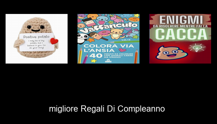 Le Migliori 10 regali di compleanno del 2024 – La Nostra Raccomandazione