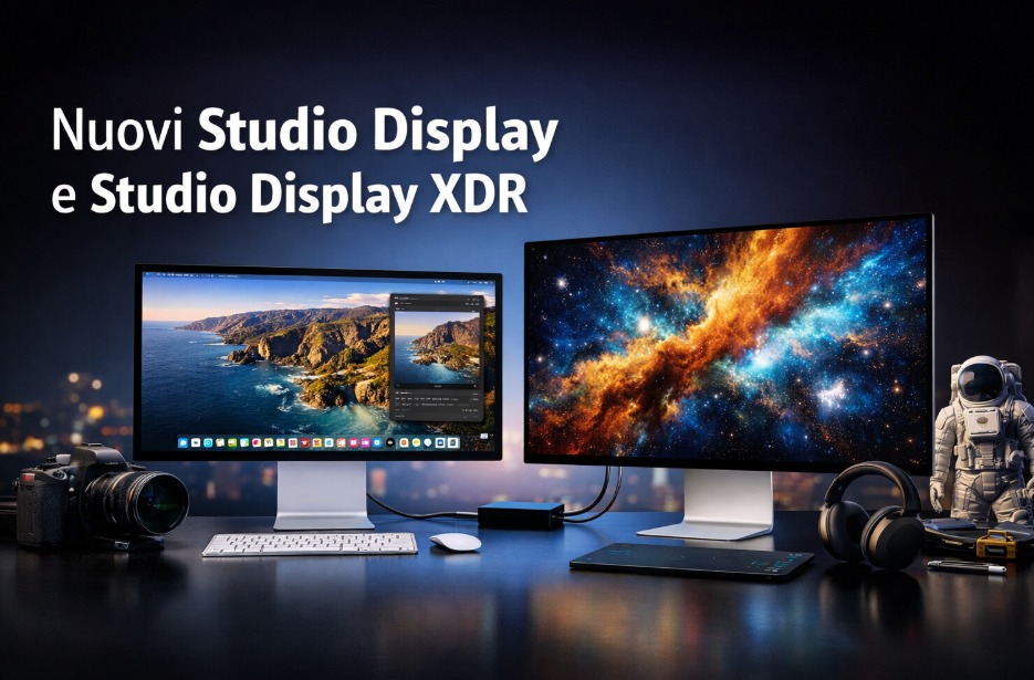 Apple presenta i nuovi Studio Display e Studio Display XDR